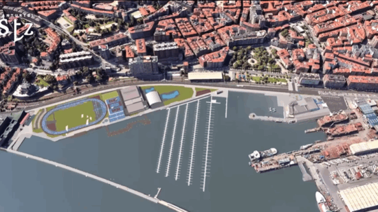 Santurtzi comienza los trabajos para crear una playa urbana en la localidad