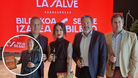 Eduardo Velasco premiado con el reconocimiento Ser de Bilbao