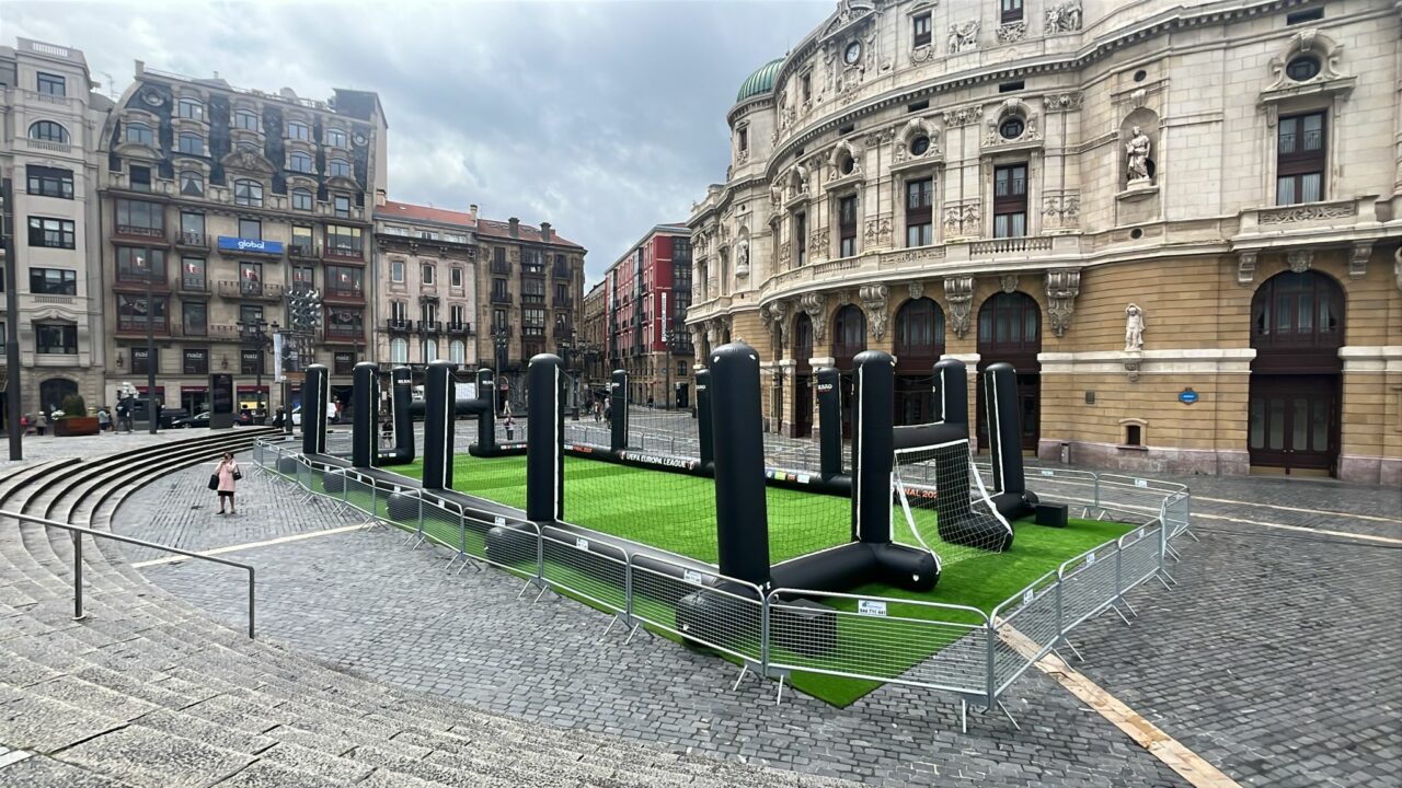 Bilbao lista para la Europa League: dónde estarán las fan zones y los miles de hinchas ingleses