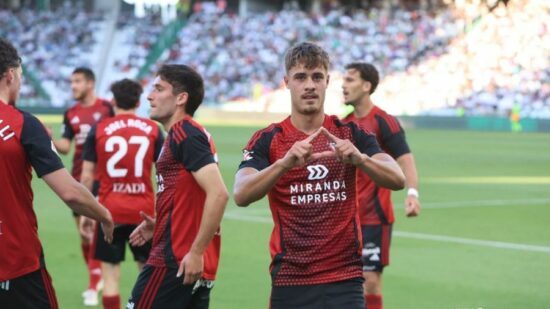 Hugo Rincón encarrila el ascenso del Mirandés con un golazo