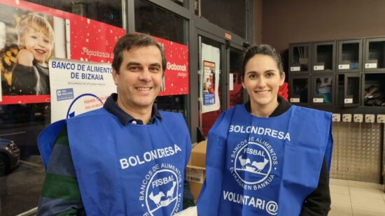 El Banco de Alimentos de Bizkaia lanza su Recogida de Primavera en 153 supermercados