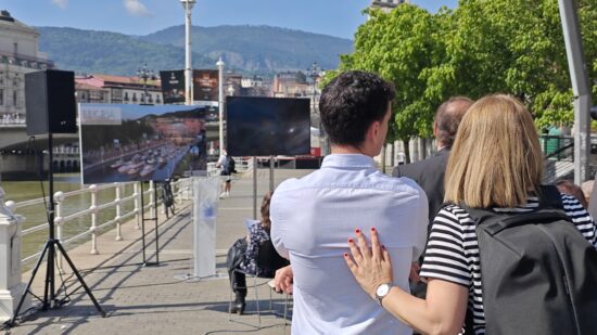 Una tarima flotante acogerá el concierto gratuito de ETS, Amaia y Arde Bogotá en la ría de Bilbao