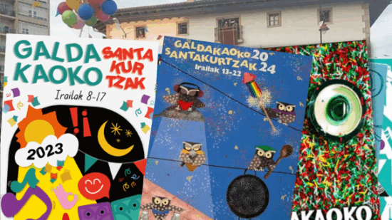 Premio de 1000 euros en el concurso de carteles de Galdakao