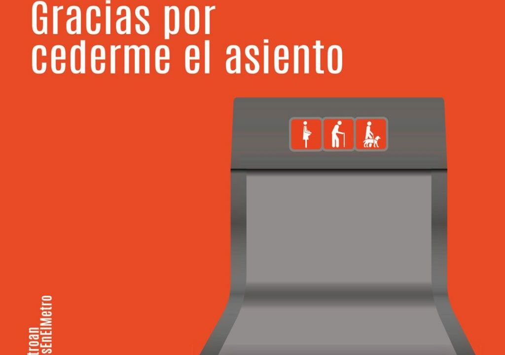 Metro Bilbao lanza una tarjeta para las personas que necesiten ir sentadas