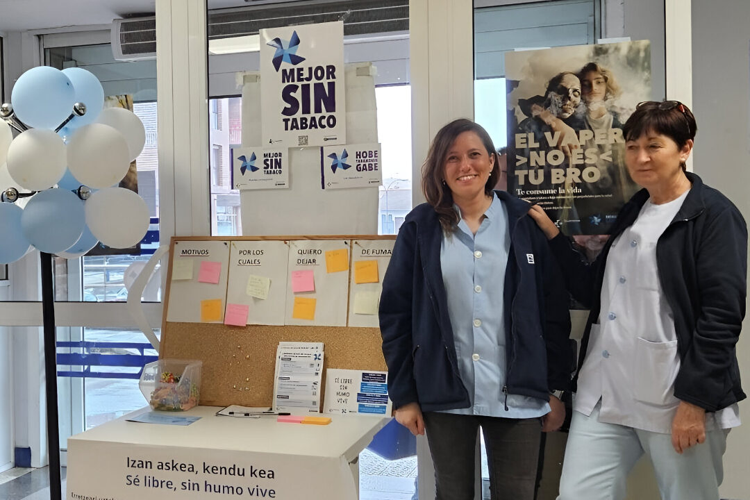 El vapeo entre jóvenes aumenta: Euskadi refuerza su estrategia contra el tabaquismo en la Semana Sin Humo