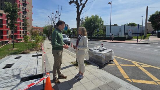 Barakaldo reubica una parada de autobús: facilitará la vida a las personas mayores