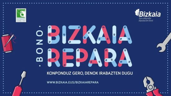 Bizkaia Repara finalista en los premios europeos de sostenibilidad por promover la reparación frente al despilfarro