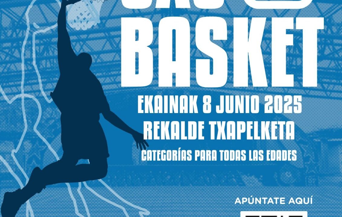 Rekalde se transforma este domingo 8 de junio en la gran capital del basket 3×3 en Bilbao