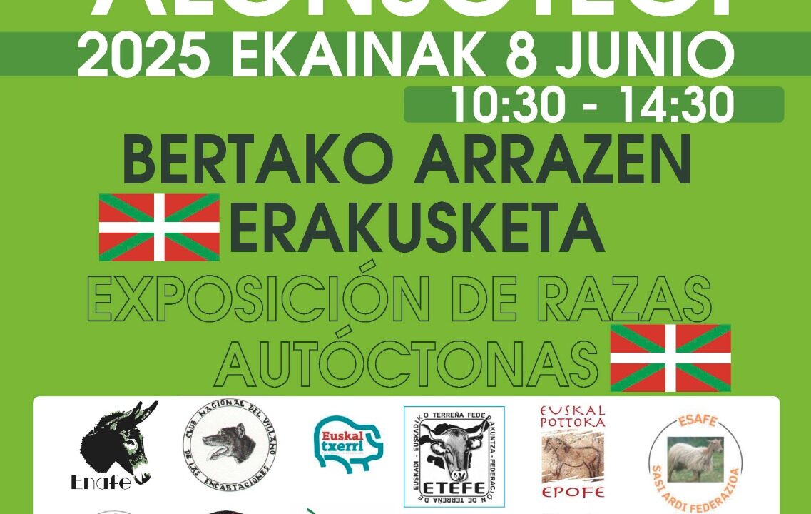 La feria que exhibirá este fin de semana el mejor ganado vasco a 15 minutos de Bilbao