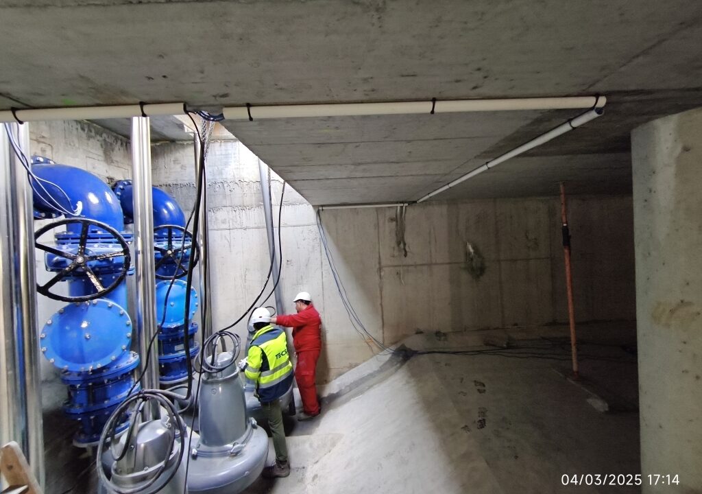 Bilbao termina los depósitos de Zorrotzaurre para frenar las inundaciones en mareas altas