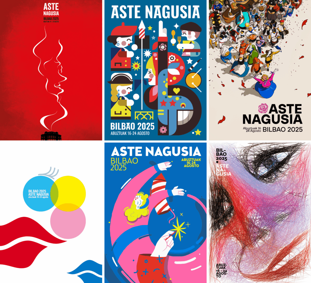 Seis Carteles Un Txupinazo De Creatividad Arranca La Votaci n Para seis-carteles-un-txupinazo-de-creatividad-arranca-la-votaci-n-para