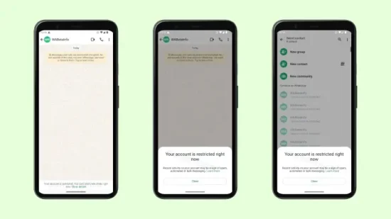 WhatsApp podría bloquearte la cuenta si mandas estos mensajes