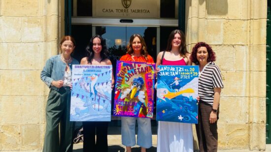 Éste es el cartel ganador de las fiestas del Carmen de Santurtzi