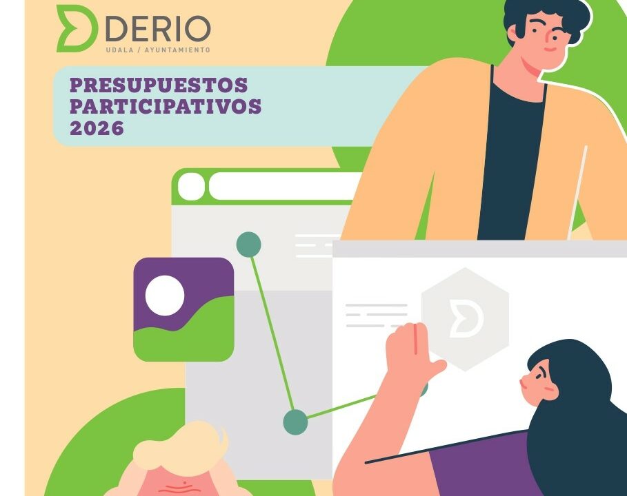 El Ayuntamiento de Derio abre un año más el proceso de presupuestos participativos