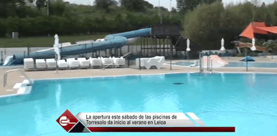Las piscinas de Torresolo en Leioa inauguran la temporada de verano