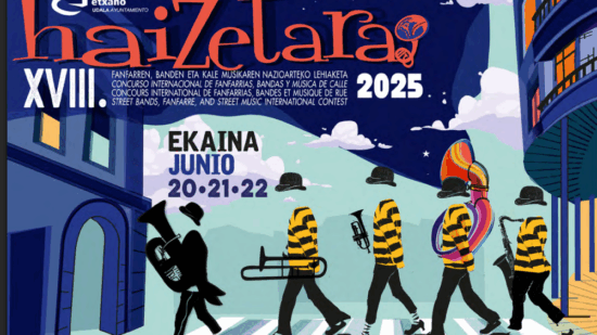 Haizetara 2025: este es el programa completo