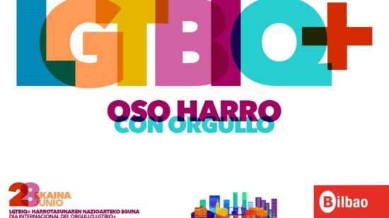 Bilbao se tiñe de arcoíris con la campaña municipal Con Orgullo