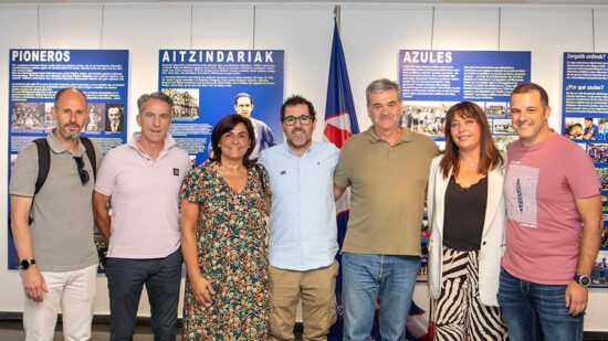 El Centenario del Amorebieta cobra vida en una exposición sobre su historia