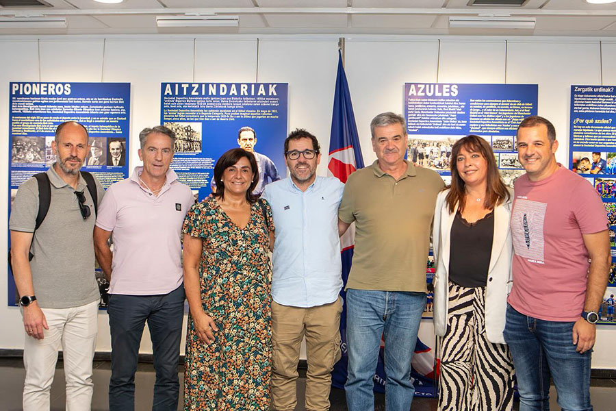 El Centenario del Amorebieta cobra vida en una exposición sobre su historia