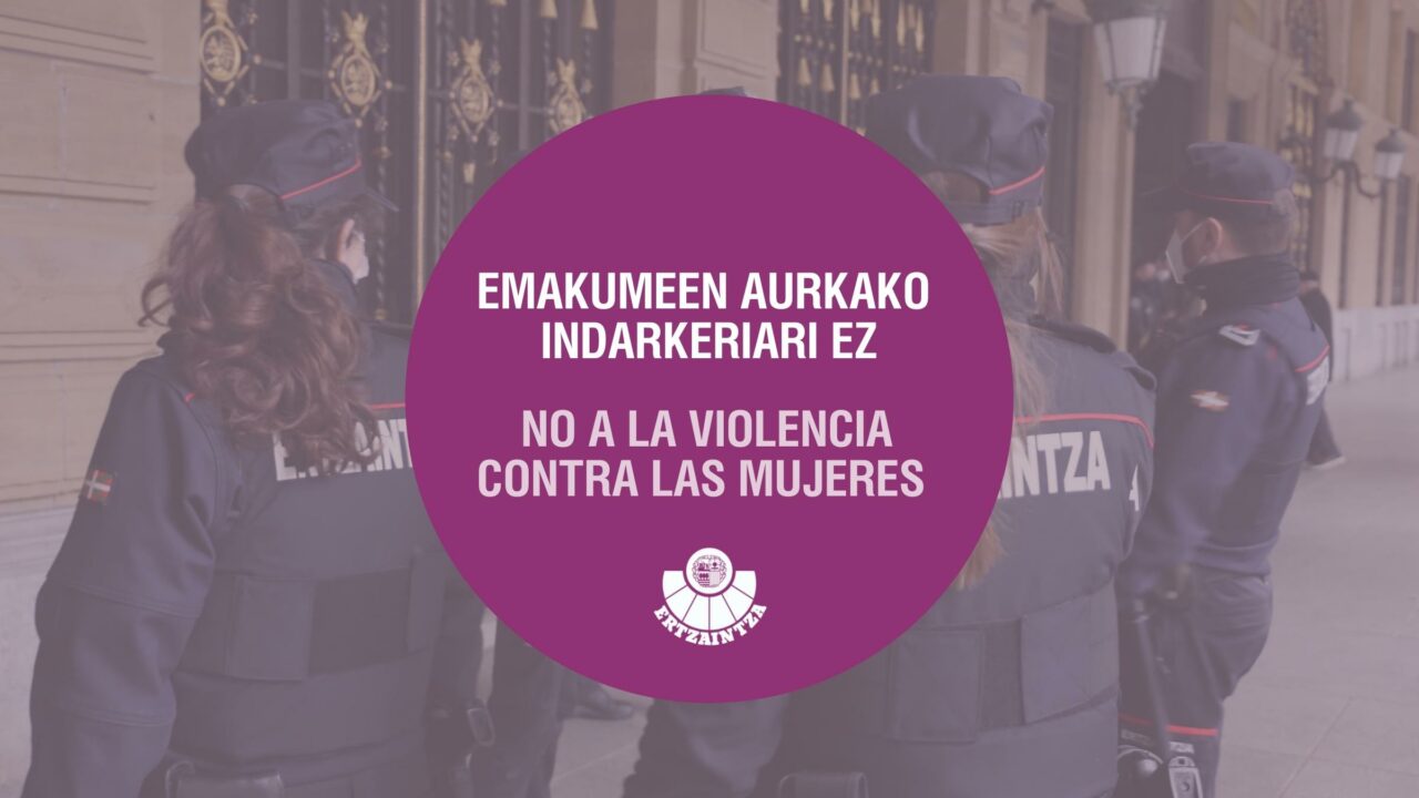 Concentración de repulsa por varias agresiones sexuales a menores en Muxika