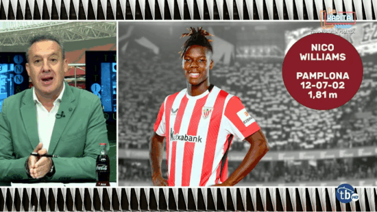 Edu Velasco sobre Nico Williams: «¡El club está hasta las pelotas»!