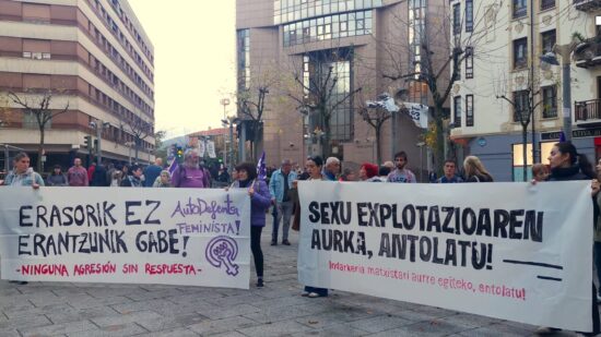 Barakaldo se levanta contra la explotación sexual: llaman a asistir una concentración el viernes
