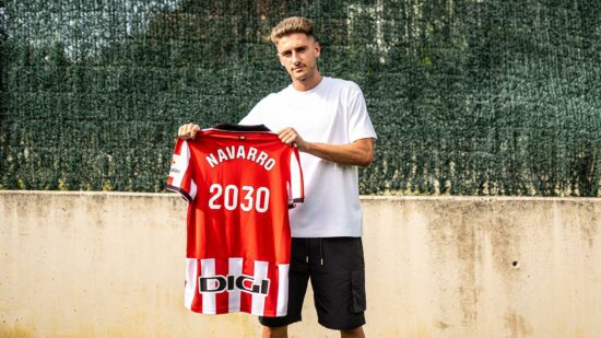 Robert Navarro ya es del Athletic: talento, experiencia y futuro hasta 2030
