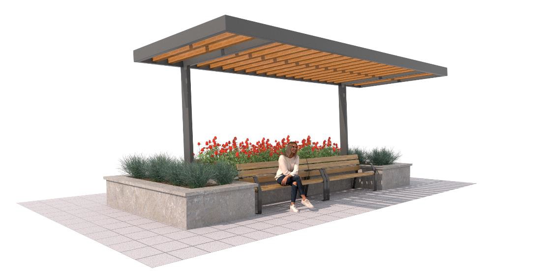 Bilbao busca la sombra en zonas como la Plaza San Pedro de Deusto