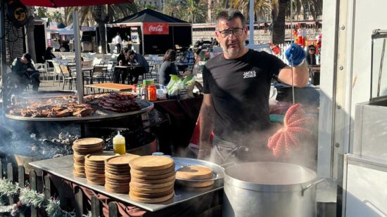 Esta es la feria, con 600 kilos de pulpo, que te llevará hasta Galicia sin salir de Bizkaia