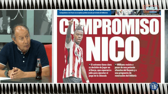 Jesús Barrientos: “Tebas pondrá una alfombra roja para que Nico fiche por el Barça”