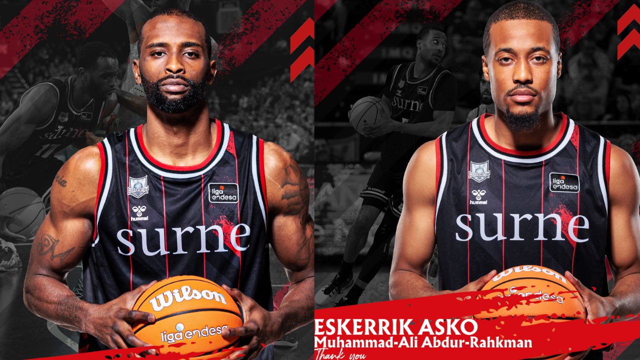 Marvin Jones y Abdur-Rahkman cierran su etapa en el Bilbao Basket