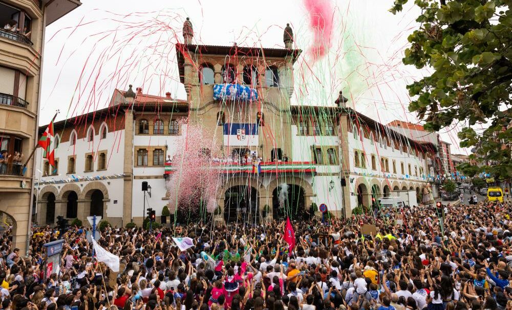 Mungia cambia la ubicación de los fuegos artificiales en sus fiestas de San Pedro