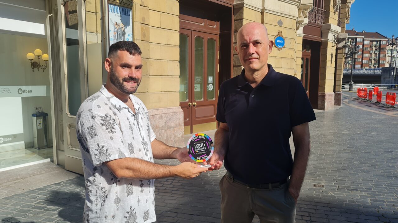 Teatro Arriaga: primer espacio escénico de Bilbao en sumarse a la red de puntos seguros LGBTI+