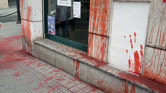 Aburto, tras el ataque de Santutxu: «Valientes antisistema, irrespetuosos ‘patriotas’ y falsos ecologistas»