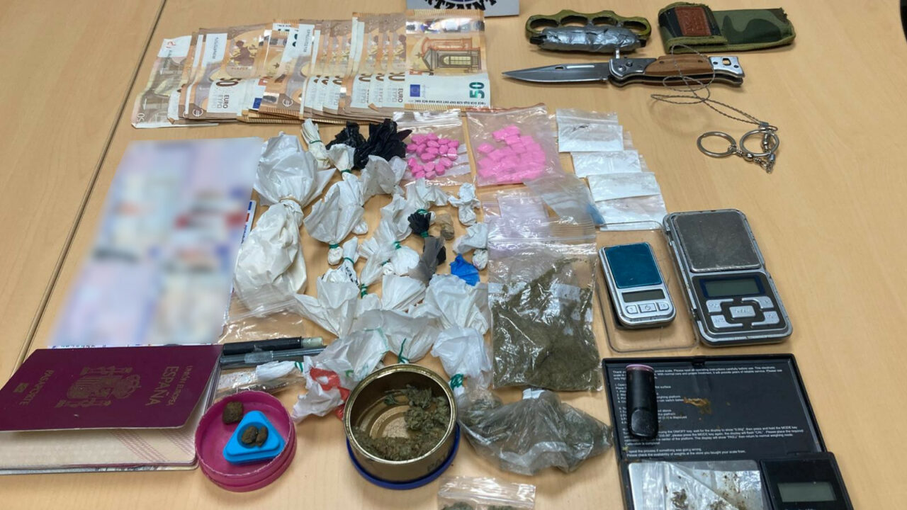 Detenido un menor por tráfico de drogas en una discoteca en Lemoa