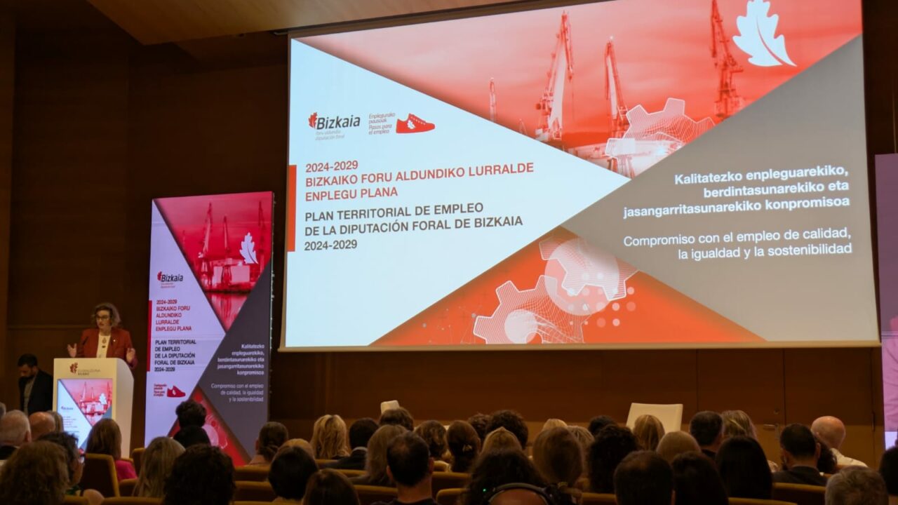 Bizkaia lanza su II Plan de Empleo con más de 100 medidas para mejorar el mercado laboral