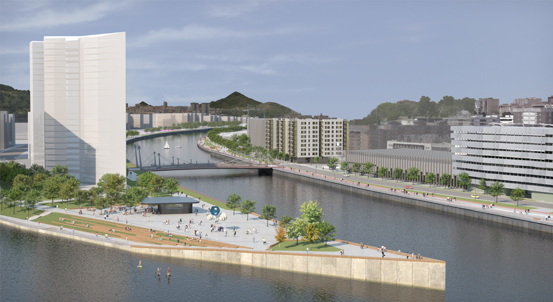 Comienzan las obras para transformar Zorrotzaurre en el epicentro tecnológico de Bilbao