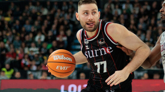 Kristian Kullamae se despide del Surne Bilbao Basket