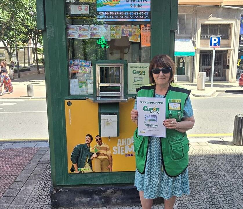 La suerte sonríe a Deusto con 350.000 euros del cupón diario de la ONCE