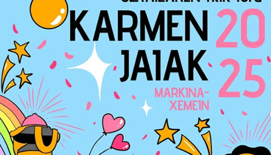 Fiestas de Markina-Xemein del 11 al 16 de julio: programa completo
