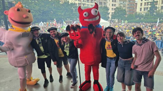 Barakaldo se llena de emoción y cultura en el arranque de las fiestas