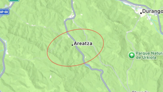 Un terremoto de baja intensidad sorprende de madrugada a los vecinos de este pueblo de Bizkaia