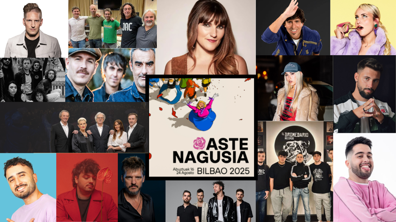 Rozalén, Coque Malla y Gatibu, entre los conciertos de Aste Nagusia 2025