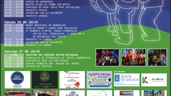 Fiestas de Santiago del 24 al 27 de julio: Programa completo
