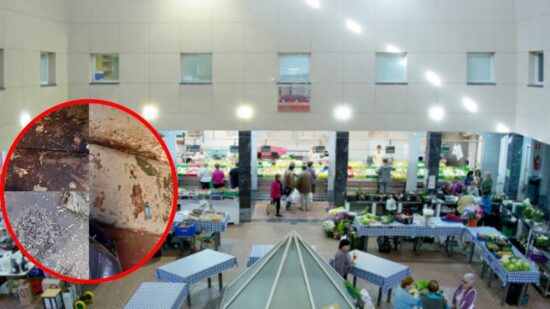 Hartos del mal olor en el Mercado de Abastos en Bermeo: «Hay hasta gusanos»