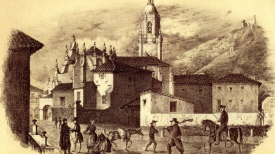 Así era el tiempo en Bizkaia hace casi 200 años: nevaba mucho en enero