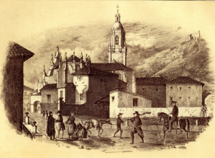 Así era el tiempo en Bizkaia hace casi 200 años: nevaba mucho en enero