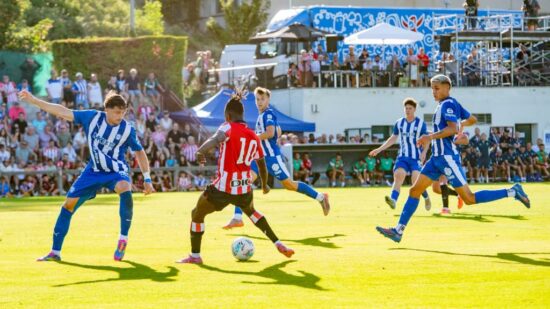 El Athletic tropieza en el XXIII Trofeo Laguardia