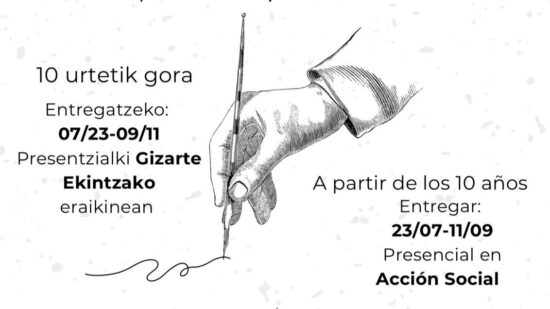 Santurtzi dedica un concurso de relatos cortos a sus personas mayores