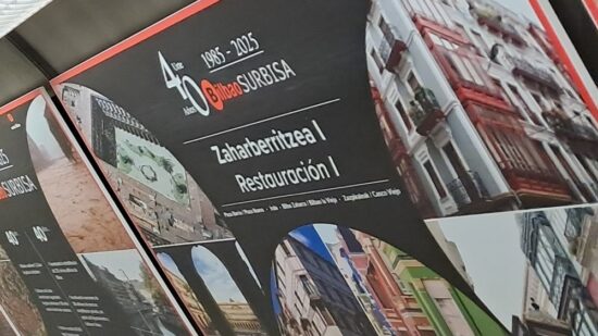 Aniversario de la empresa que rehabilita Bilbao: Surbisa celebra cuatro décadas